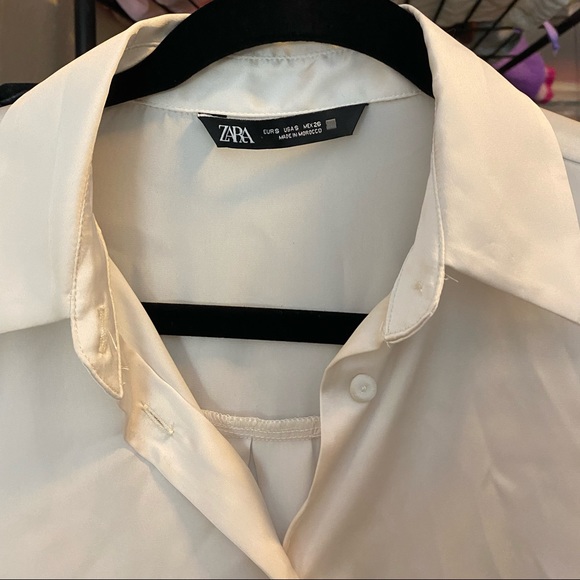 Oversize Zara button down blouse - Picture 2 of 3